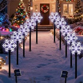 ILLUMINEW Christmas Snowflake Pathway Lights